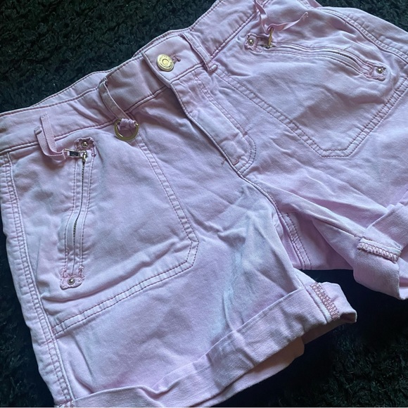 White House Black Market the Short Mid-Rise Pret-A-Play Pink Short - Picture 5 of 12